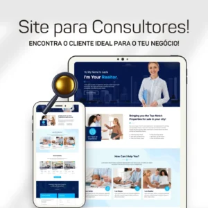 Site para Consultores Imobiliários