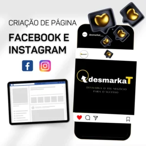 Criação de Página de Facebook/Instagram